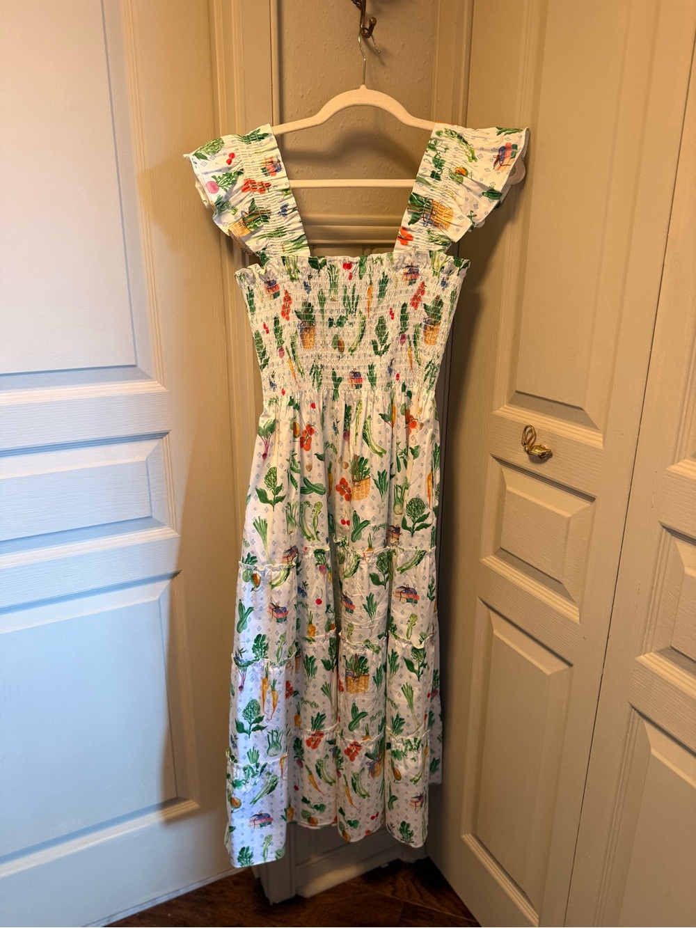 Hill House Ellie Nap Dress in Farmers Market / Garden Print, Small - Picture 6 of 6